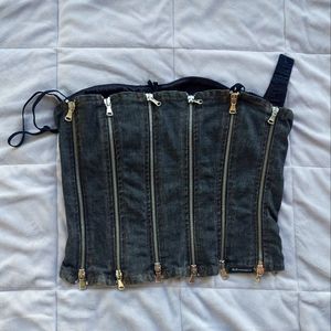 Vintage Authentic Dolce and Gabbana bustier.